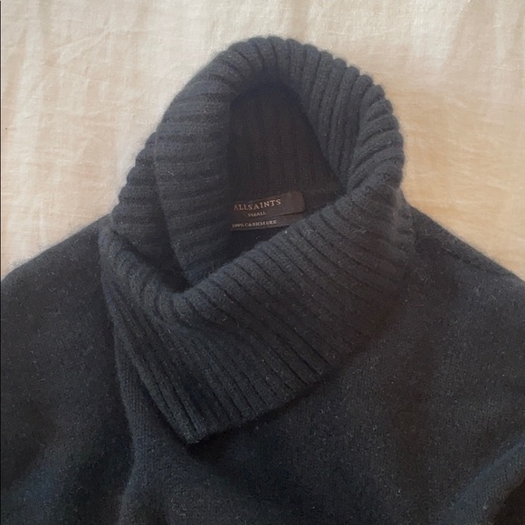 All Saints Witby Roll Neck Jumper - Picture 8 of 8